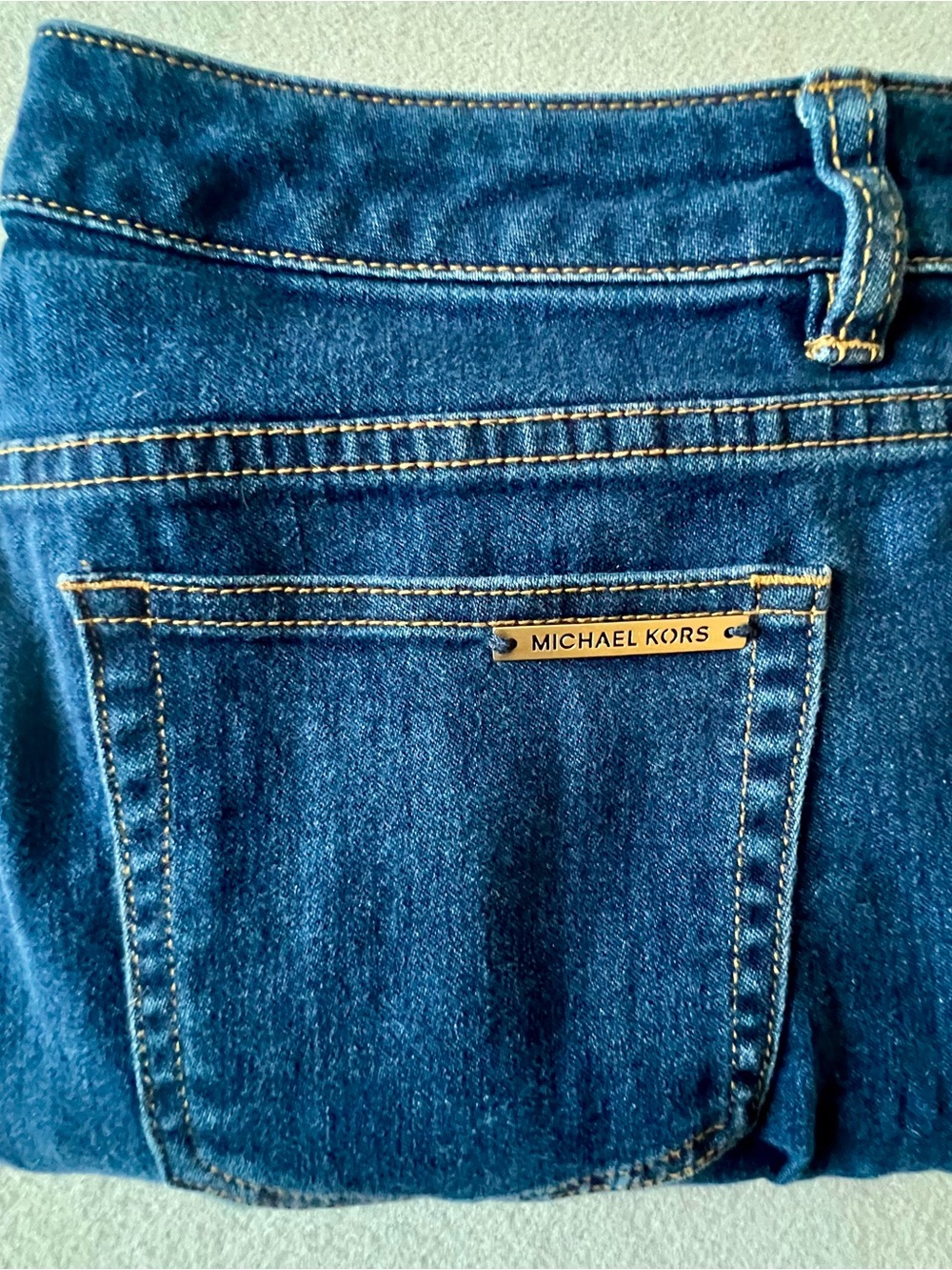 MICHAEL KORS Women's Dark Wash Skinny Jeans Size 6